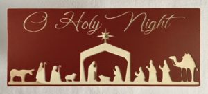 O Holy Night Sign - 10x22