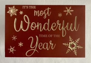 The Most Wonderful Time of Year - 12x18 Sign